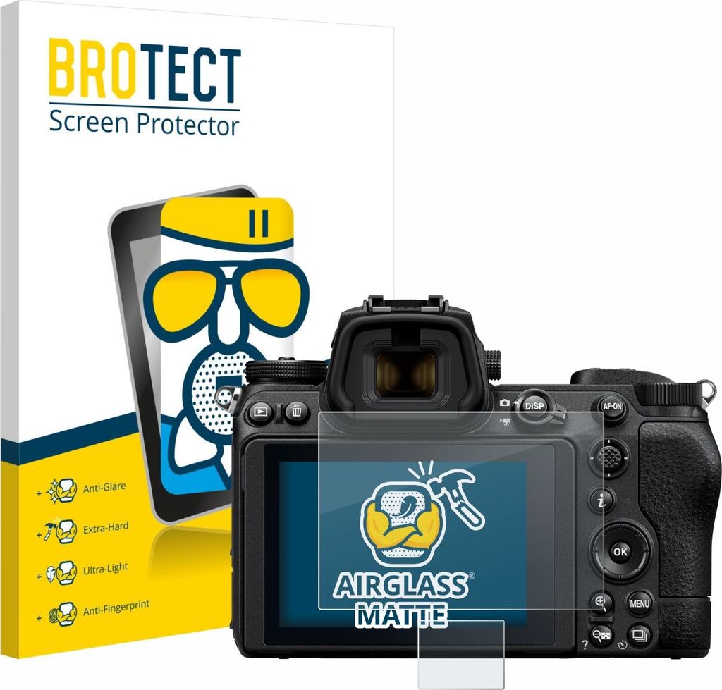 BROTECT Entspiegelungs Schutzglas für Nikon Z 6 II Produktbild 