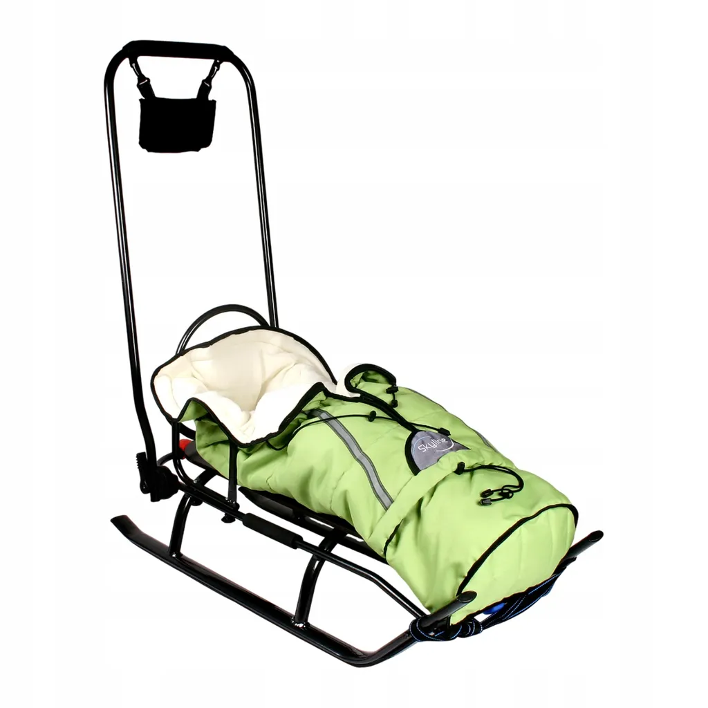 Poussette des neiges 3en1 luge pour bébé avec chancelière et poignée