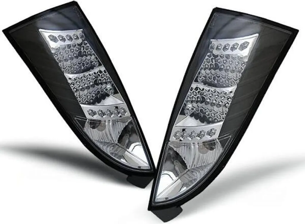 Paire d'optiques arrière LED pour Ford Focus MK1 1998-2004 Style Noir