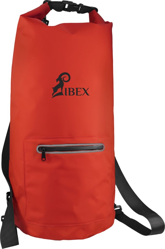 Drybag Seesack Packsack Rollbeutel 40 Liter Rot