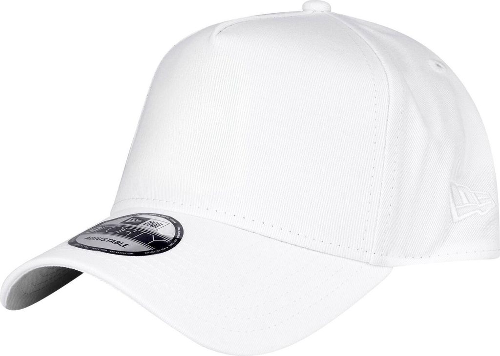 New Era 9Forty A-Frame Snapback Cap - ESSENTIAL weiß