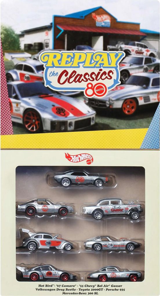 Hot Wheels MATTEL® 80th Anniversary Silver Serie - Image du produit 