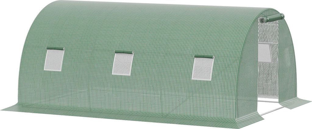 Szklarnia Outsunny z tunelem foliowym 4,5 x 3 m, szklarnia Zdjęcie produktu 