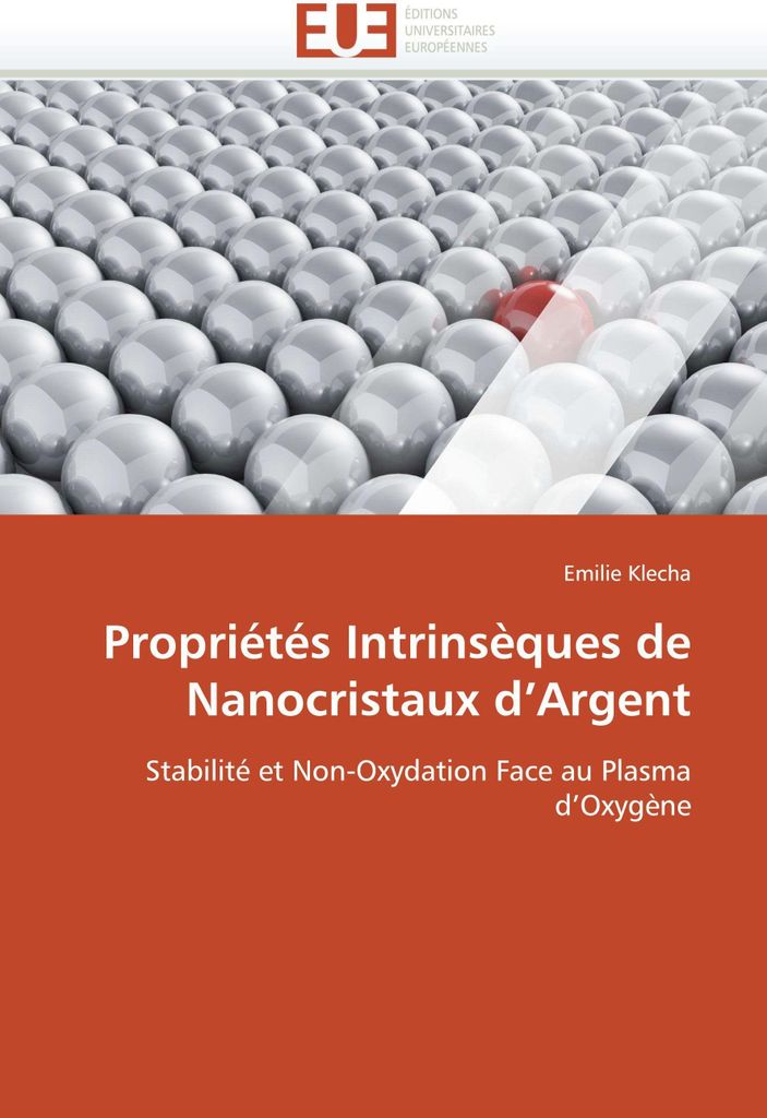 Propriétés Intrinsèques de Nanocristaux d'Argent