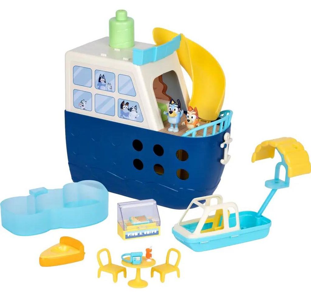 Set di gioco Bluey: nave da crociera S15 apribile, 2 Immagine del prodotto 