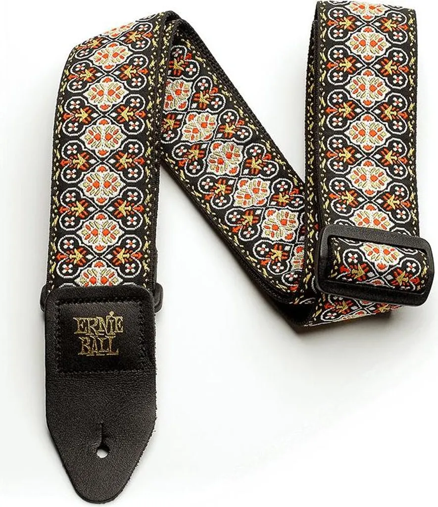 Sangle de Guitare Jacquard Ernie Ball 4094 au Design Vintage Tissé