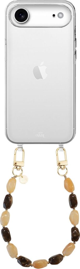 iPhone 17 Air - Amber Dust (short) Transparant Cord Case