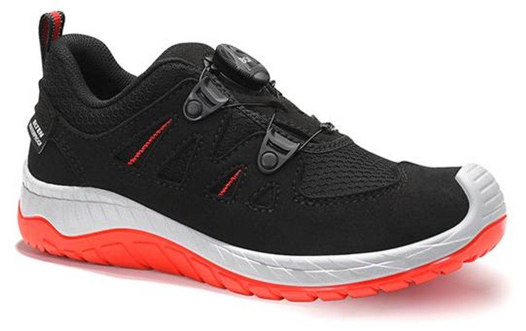 Halbschuh MADDOX Kids BOA black-red Low, Gr. 36
