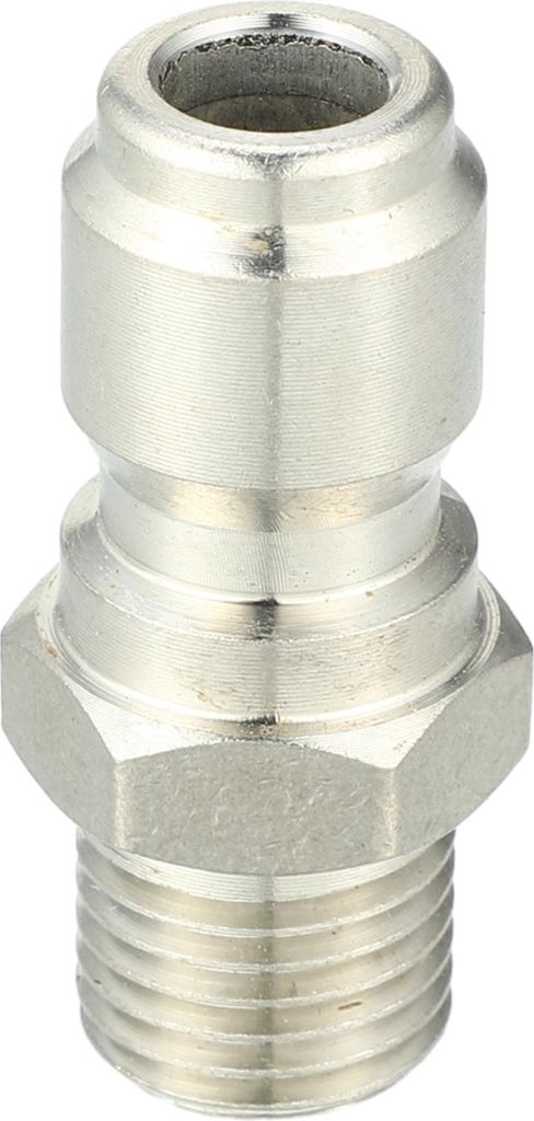 Hochdruckreiniger-Kupplung / Außenreiniger-Pistolenadapter Universal für Autos / Robustes Edelstahl M14 x 1.5 / 1 Stück Silberfarben