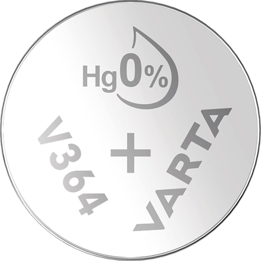 Pile a bottone VARTA Ossido d'argento, 364 SR60, 1,55V, 10 Immagine del prodotto 