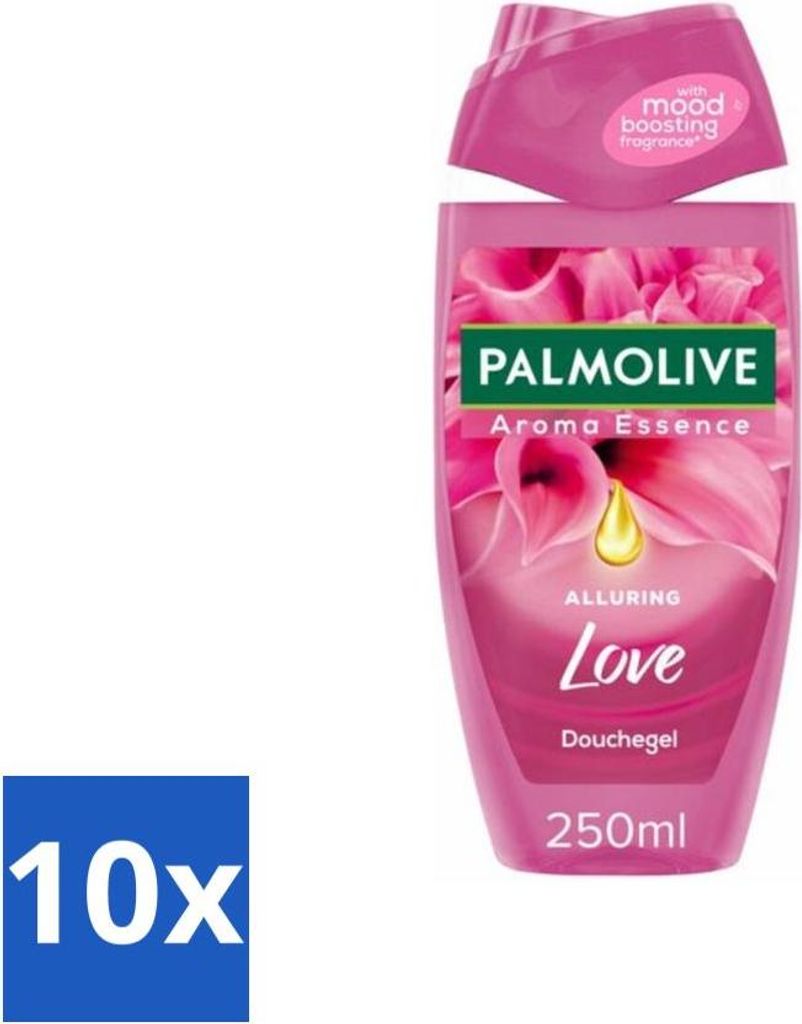 Palmolive Duschgel Aroma Essenz Verführerische Liebe 250 ml - Vorteilspack - 10 Stücke