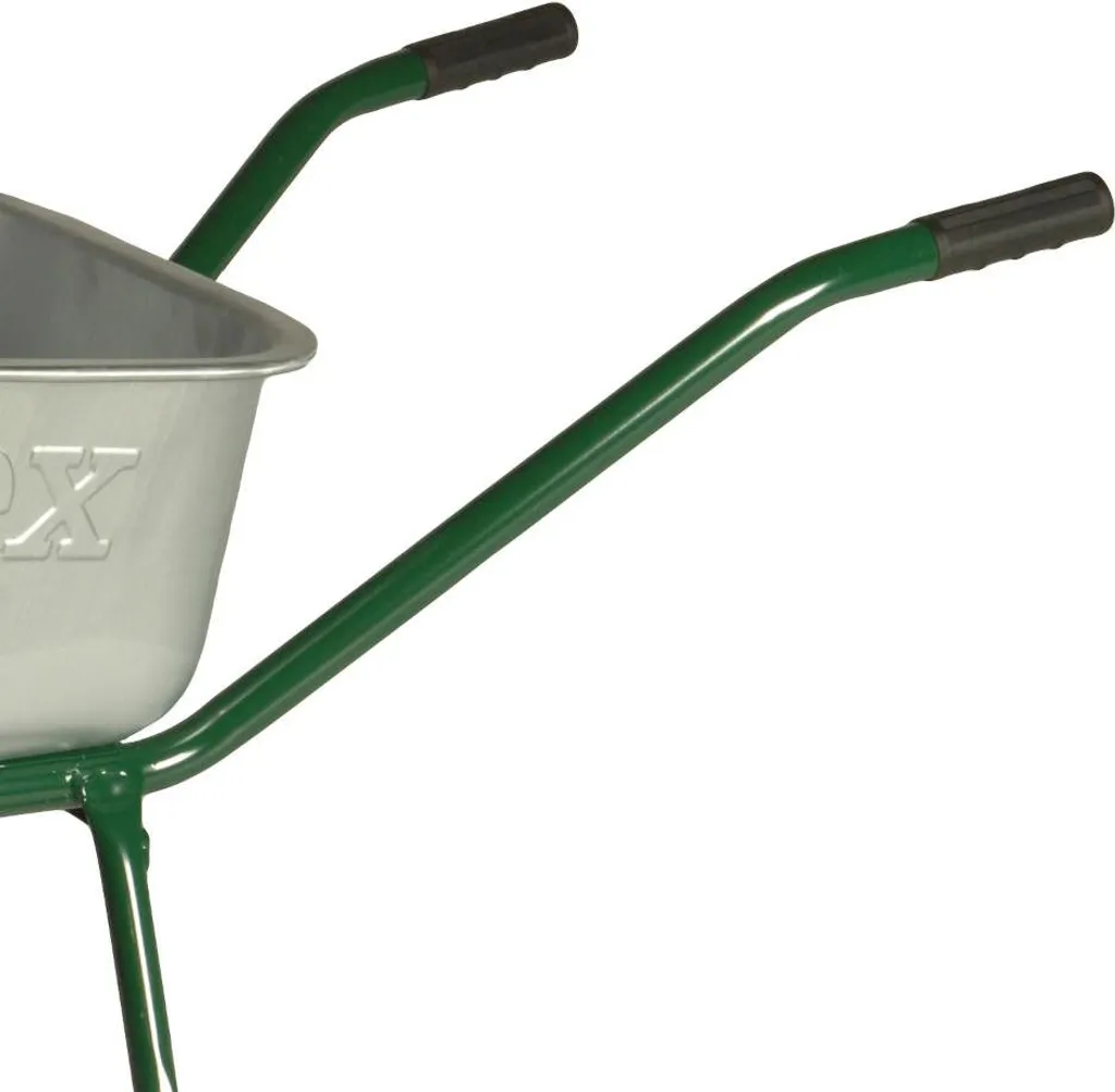 LIMEX Diable de chantier vert 100L 840338 structure acier renforcée - 5