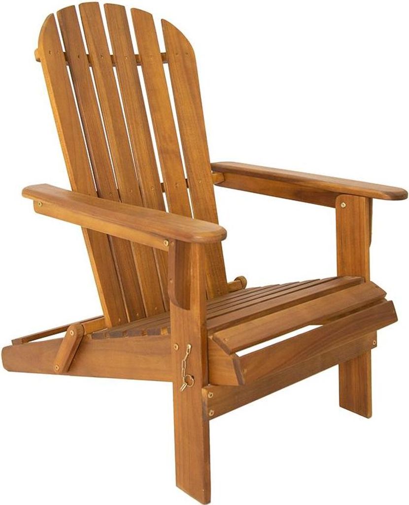 Prestige Home klappbarer Liegestuhl Adirondack aus Akazie, Produktbild 