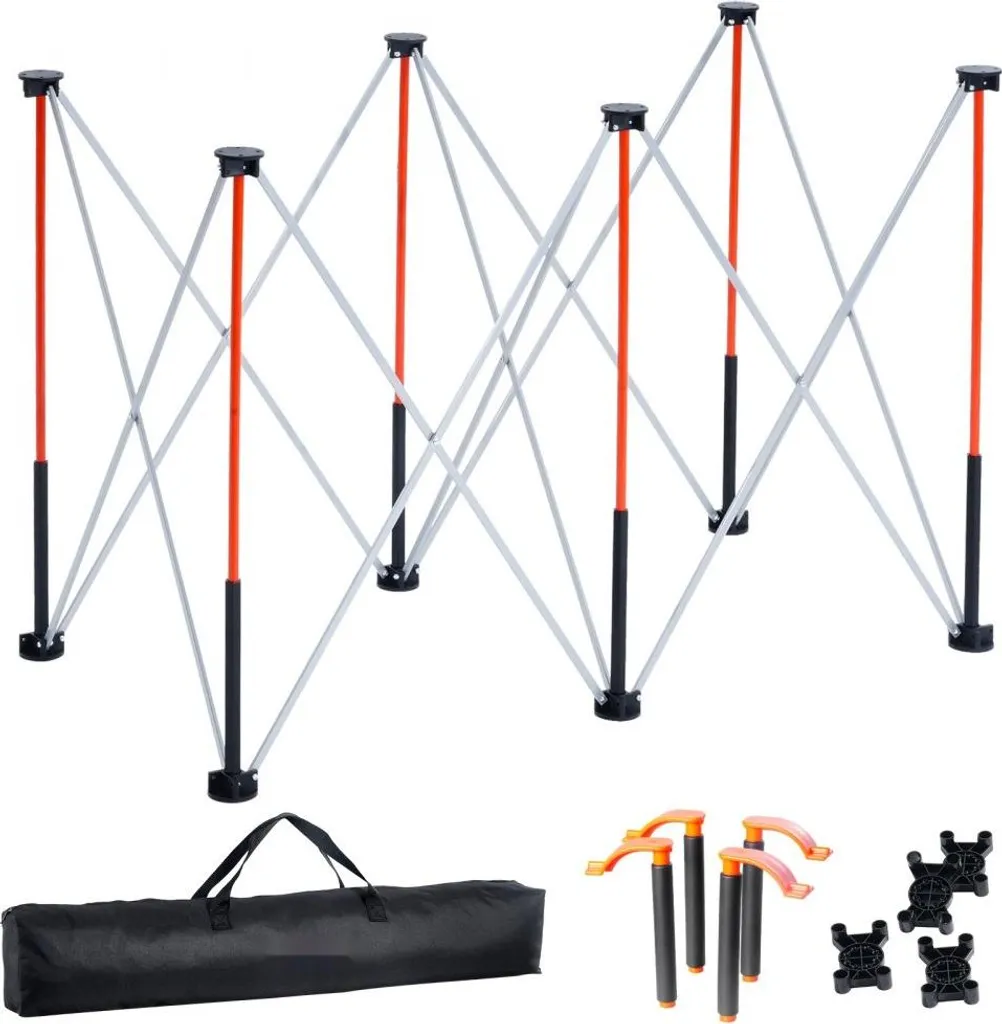 Support de montage pliable 1267x665x867mm avec son sac de transport