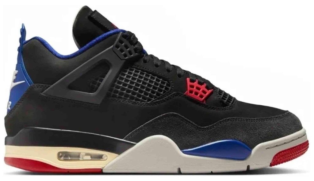 Nike Jordan 4 Retro "Rare Air White Lettering" Bunt, Größe: 45