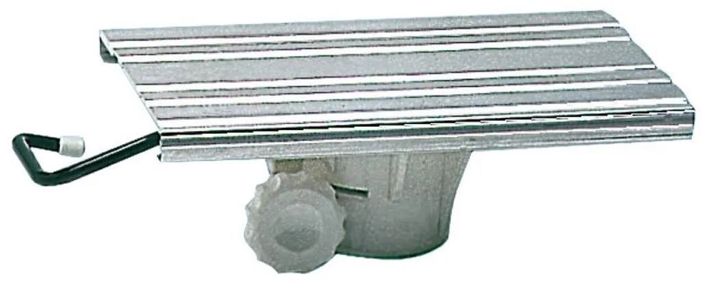 Glissière pour pieds de chaise fixe Ø 80 mm - Patin robuste unité