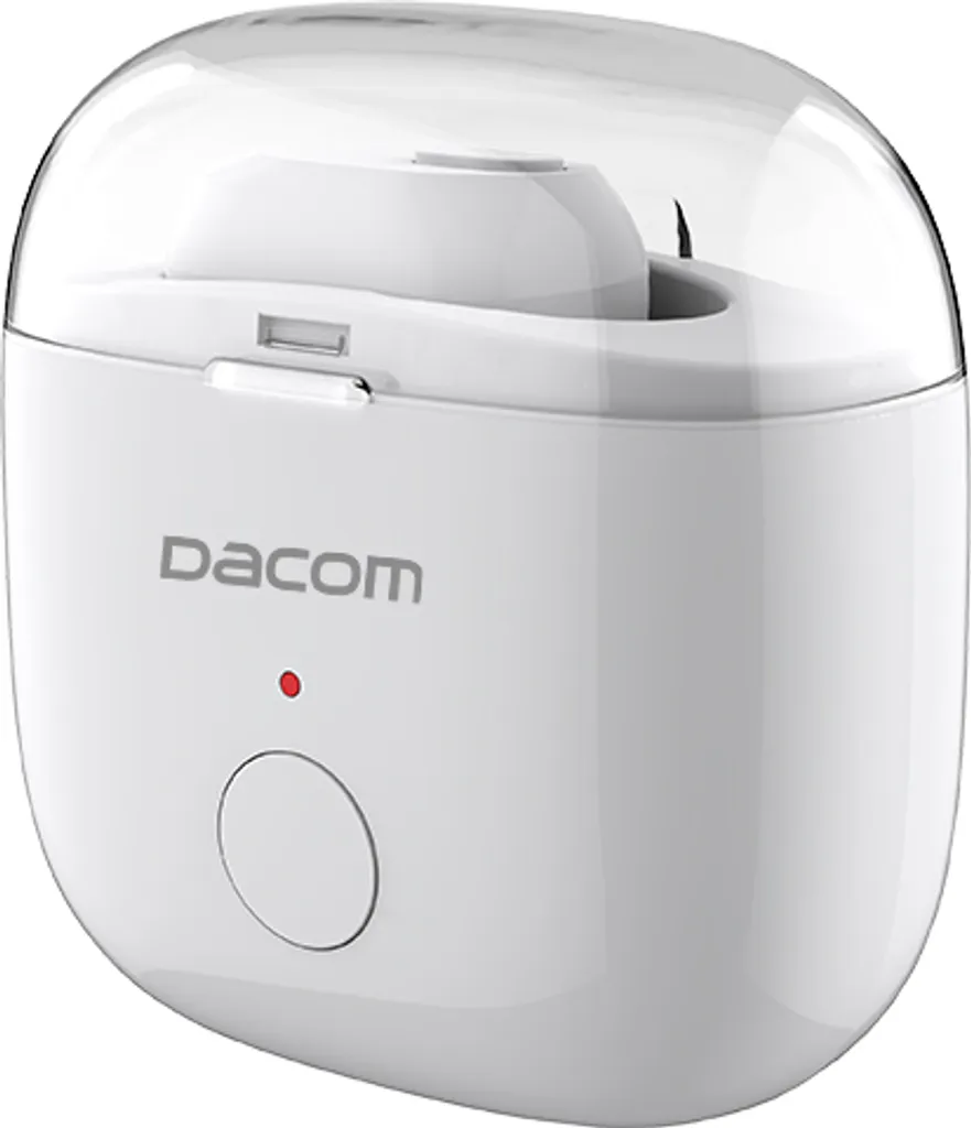 Dacom K6P Mini Auricolare Bluetooth Bianco Invisibile con Box ricarica