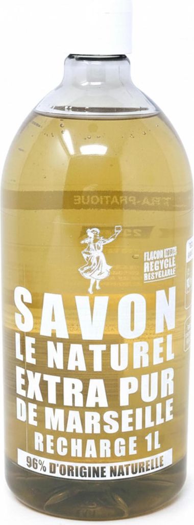 Savon de Marseille extra Pur Le Naturel – 1000ml Nachfüllpack für sanfte Pflege