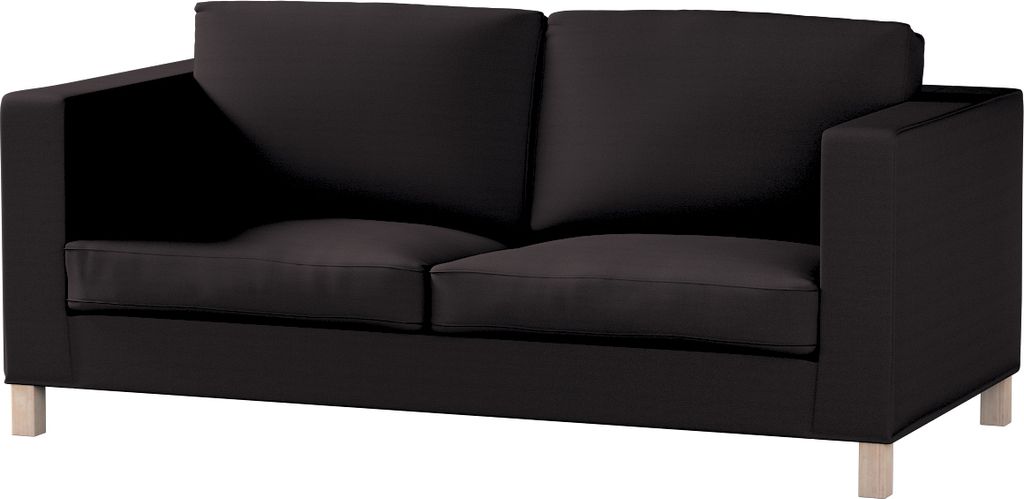 Dekoria Bezug für Karlanda Schlafsofa, kurz, anthrazit, Bezug für Schlafsofa Karlanda kurz