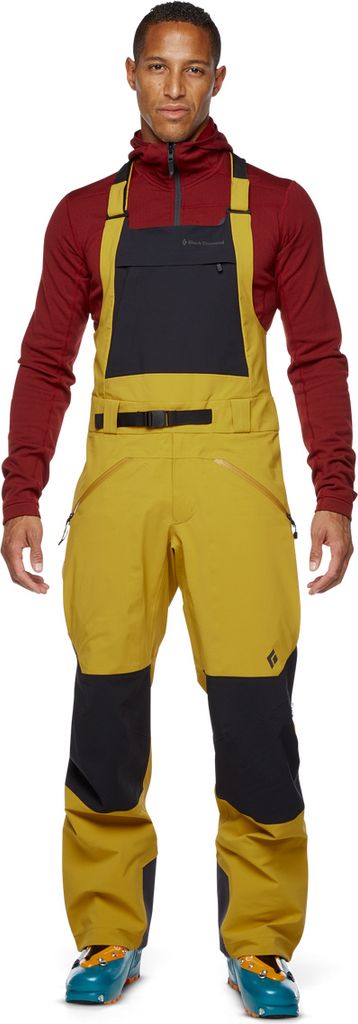 M Recon Bibs, Amber-Black, Small, Herren - Black Diamond, AP7410209354SML1