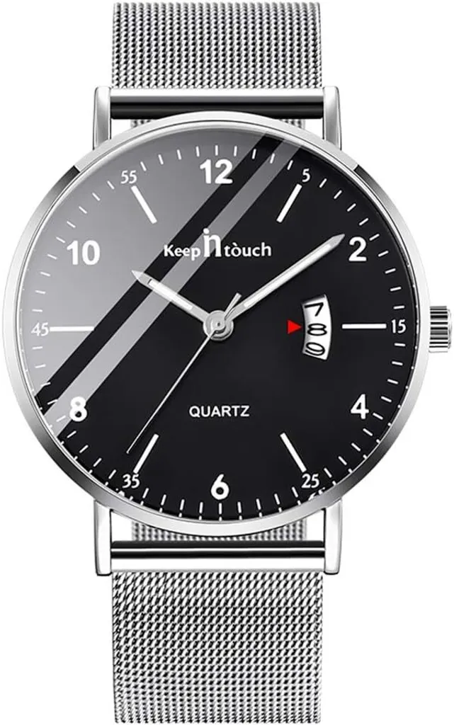 Orologio Business MICGIGI Uomo Acciaio Slim Quarzo Professionale