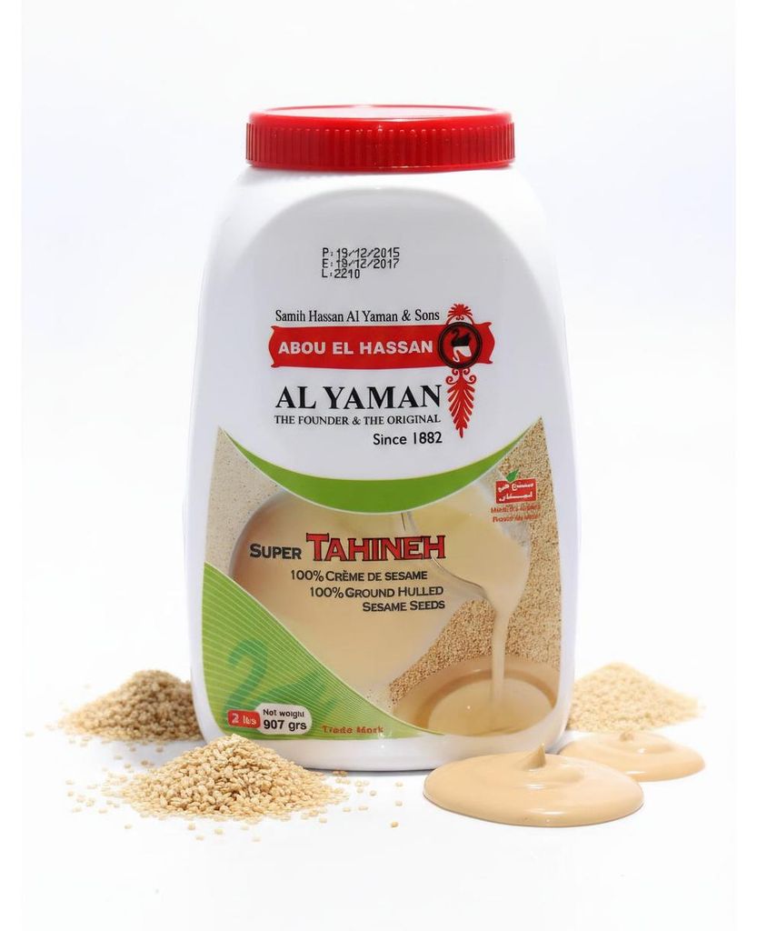 Al Yaman Sesampaste Tahina - Tahineh 454g - 4 Dosen Produktbild 
