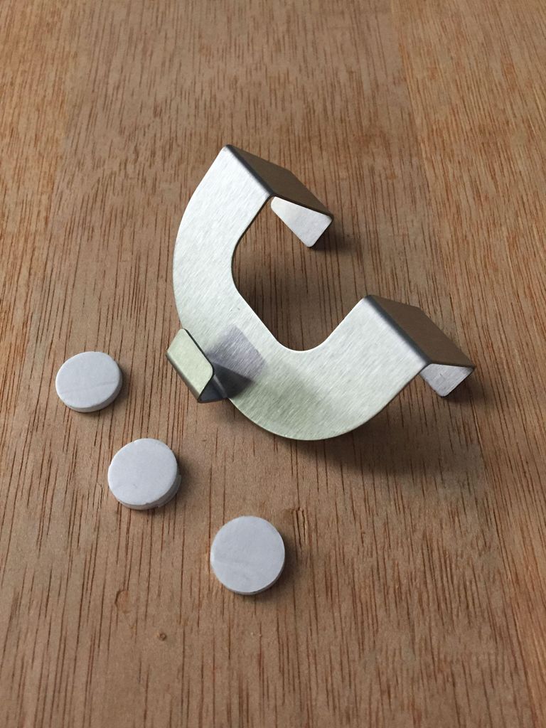70566 U-Fensterhaken für 2 cm Fensterstärke Produktbild 