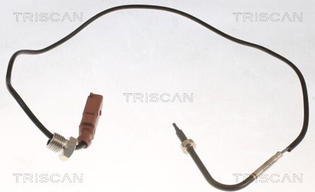 Abgastemperatursensor, Kabellänge 600 mm, Außengewinde M14x1,5, Einbautiefe 25 mm, 2-polig