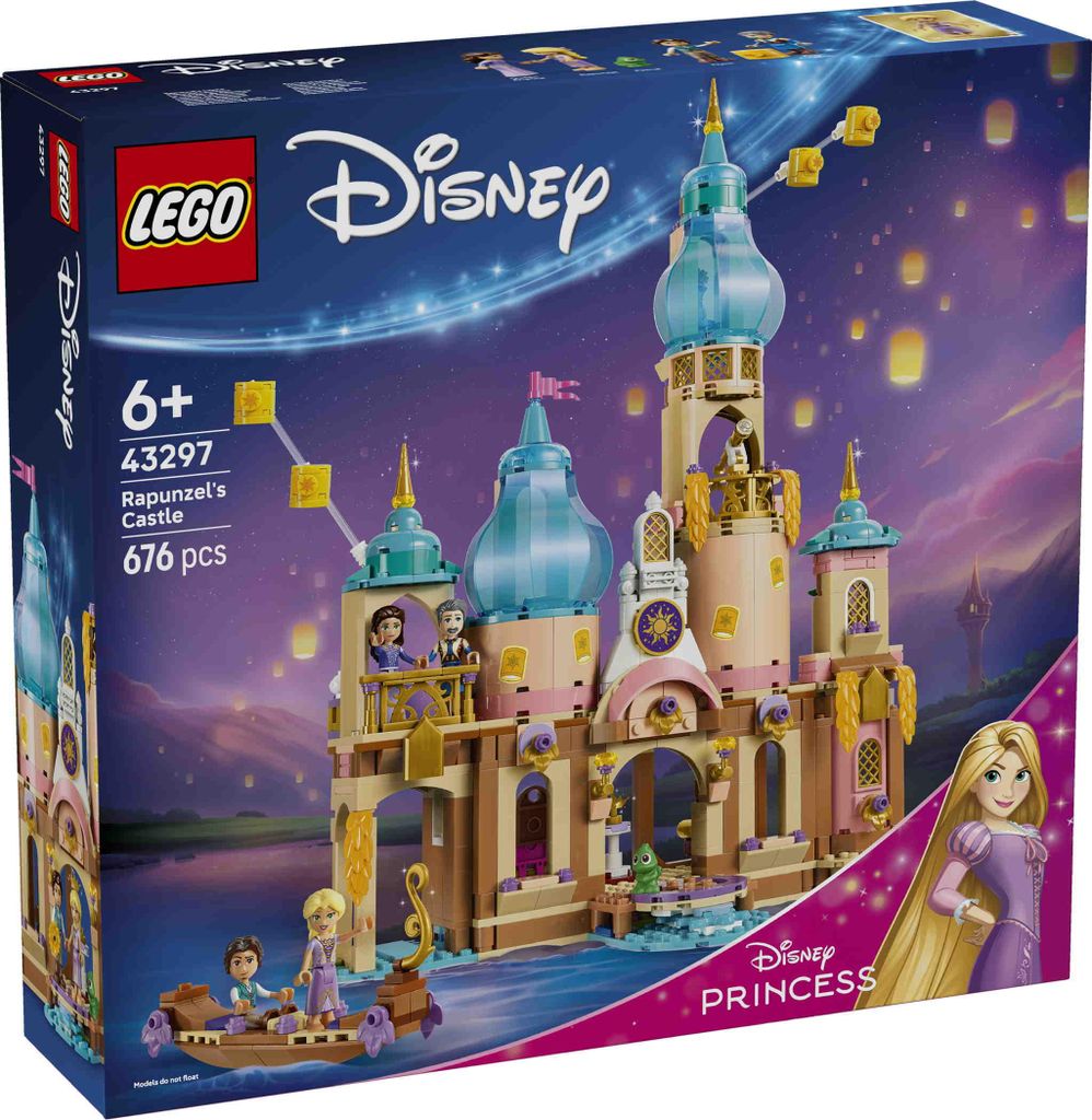 LEGO ǀ Disney Prinses Rapunzel's Kasteel - Displaymodel met Productafbeelding 