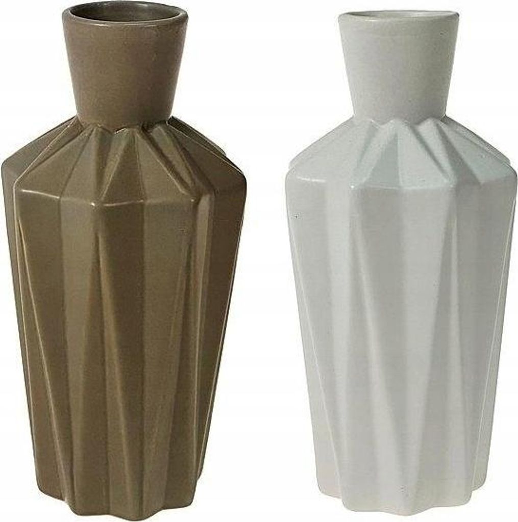 Wazon ceramiczny dekoracyjny 20 cm mix wzorów