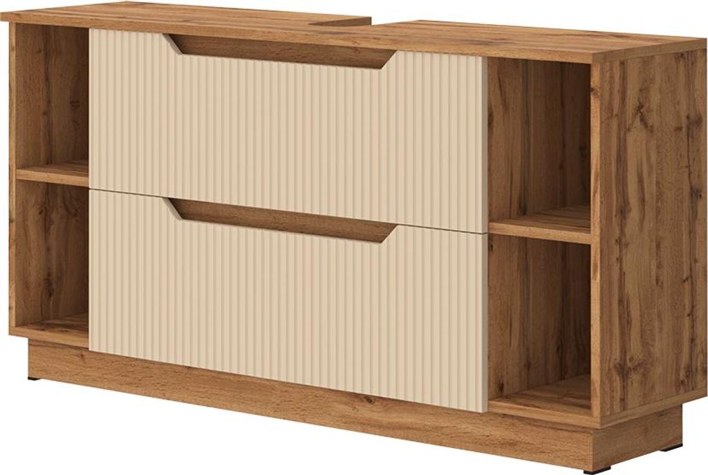 Szafka na wannę Vicco Lotta Kaszmir 119.2 x 62.5 cm z 2 Zdjęcie produktu 
