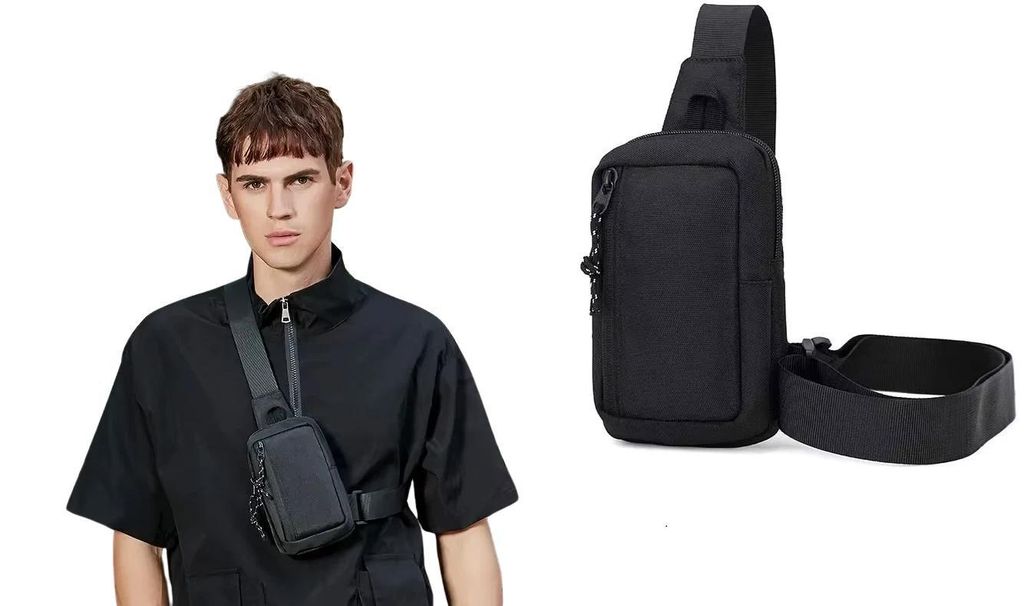 Brusttasche Herren Umhängetasche Sling Bag Crossbody Schultertasche klein wasserabweisend