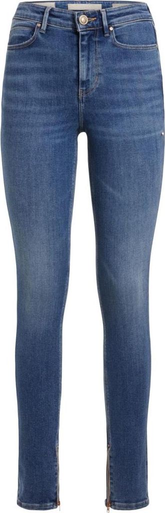 GUESS Damenjeans Skinny High Rise 25 Blau - Modischer Look mit hohem Tragekomfort