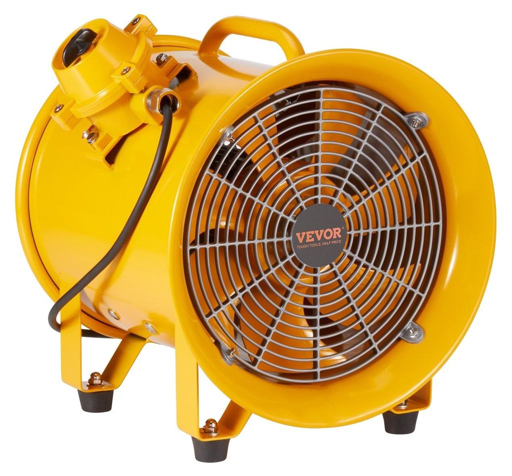 Ventilateur de chantier VEVOR Moteur AC 550 W Ventilateur Image du produit 