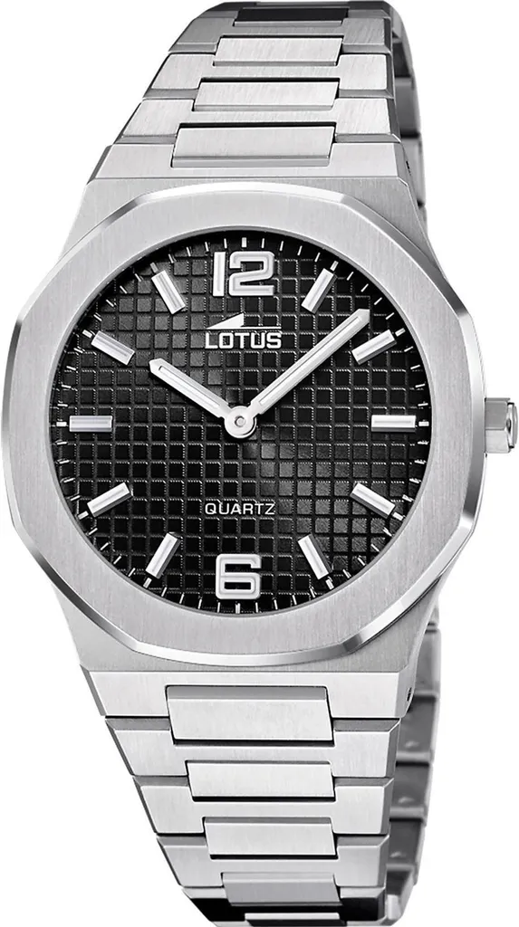 Montre Bracelet Homme Lotus Chrono 18841/4 Design Sportif Chic Argenté