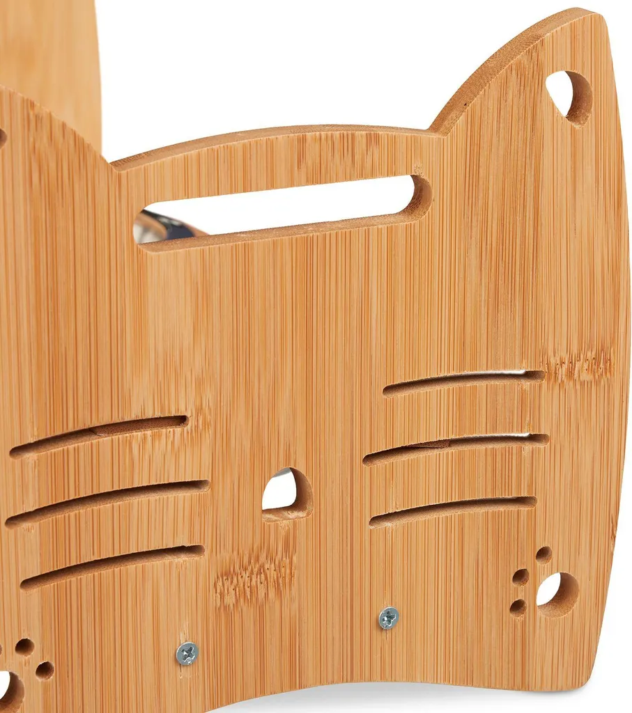 Support de gamelles surélevé et ajustable pour chats et petits chiens - 8