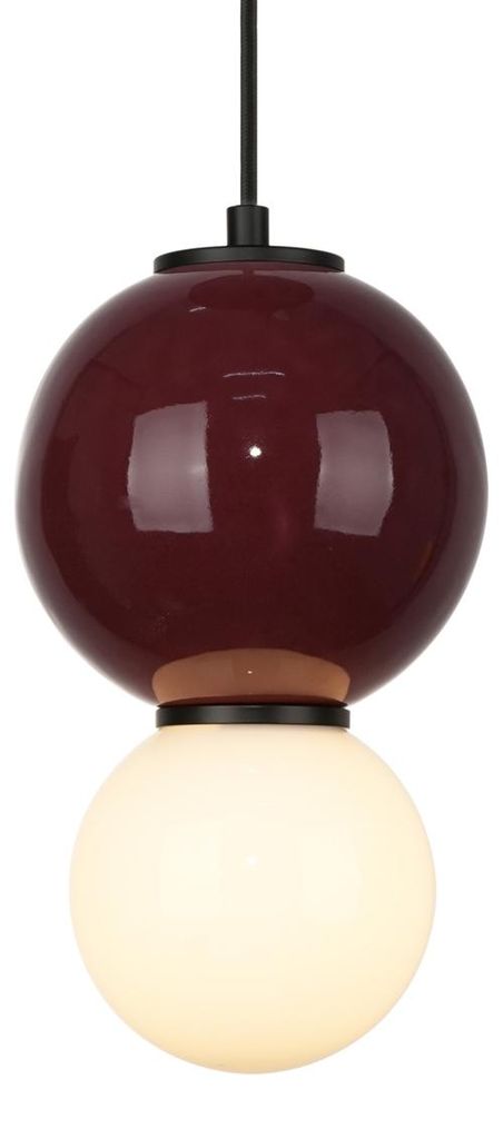 Italux Hängeleuchte PIEVE LED 5W 3000K Bordeaux