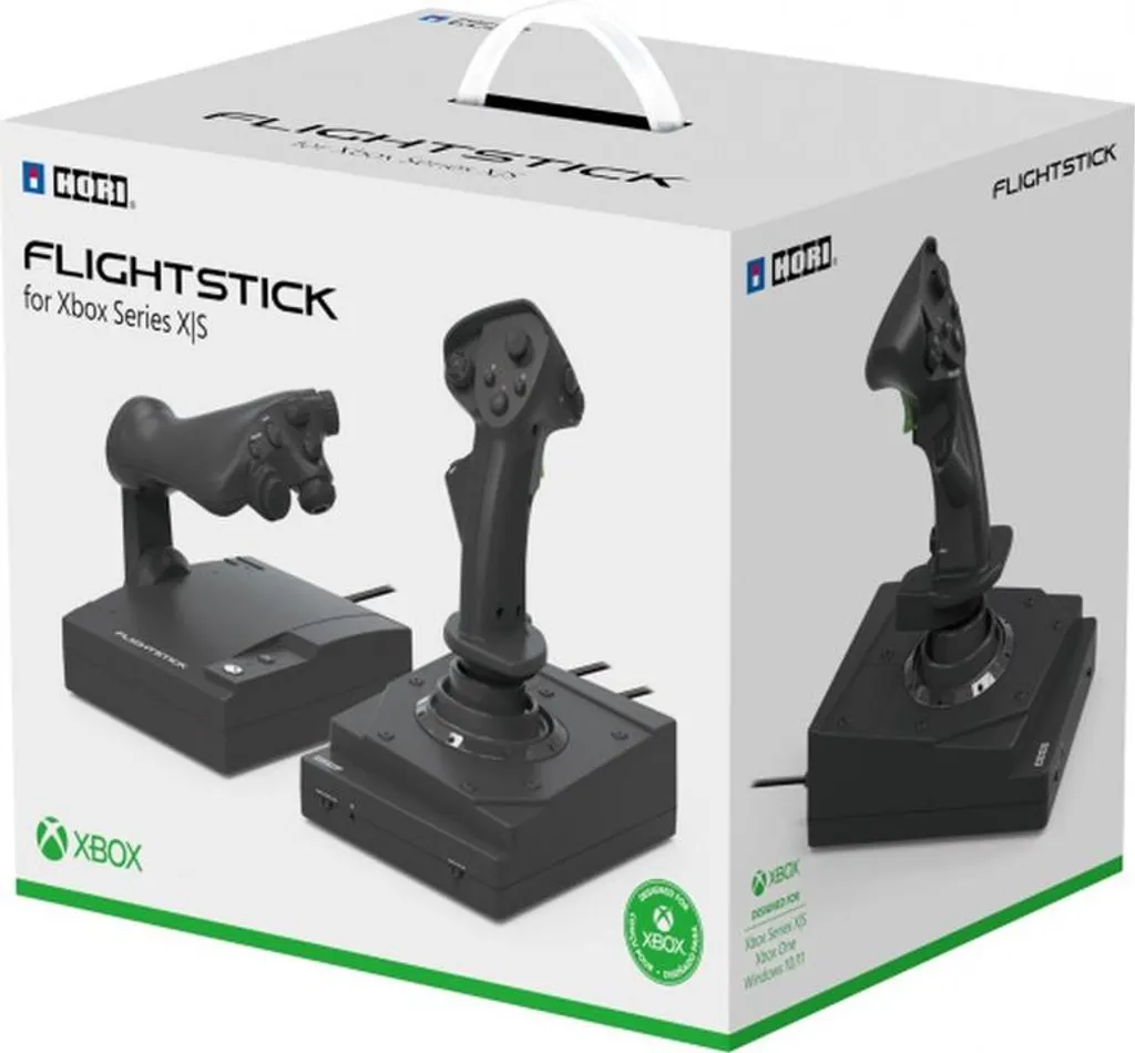 Manche de Vol Hori HOTAS avec Commandes Complètes pour Xbox Series et PC