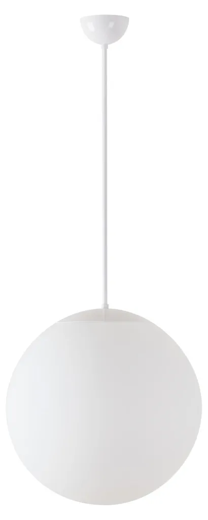Suspension IP40 ADRIA P3 OSMONT verre soufflé blanc E27 40W durable