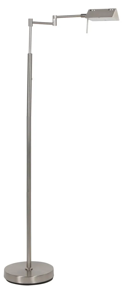 Mexlite GlowGo 4603ST Lampadaire de Lecture en Acier Métal LED Intégrée