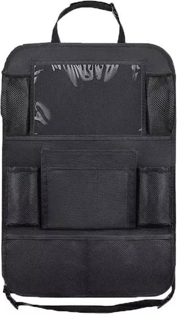 Auto-Rücksitz-Organizer Kofferraum-Organizer mit 10 Aufbewahrungstaschen + 1 Touchscreen-Tablet-Tasche Autositz-Rückenschutz für Spielzeug, Getr...