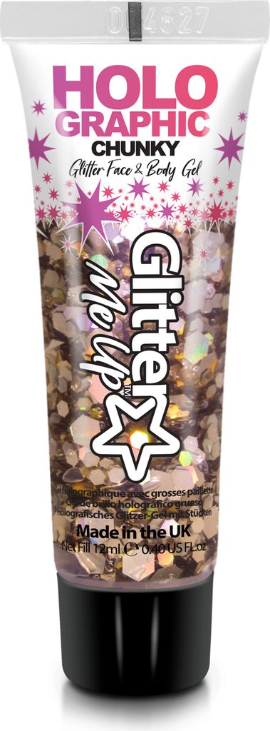 Glitter Me Up – Holografisches Chunky Glitter Gel für Produktbild 
