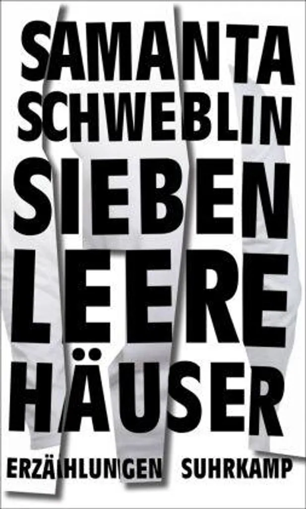 Sieben leere Häuser : Édition littéraire avec couverture design 160p - 2