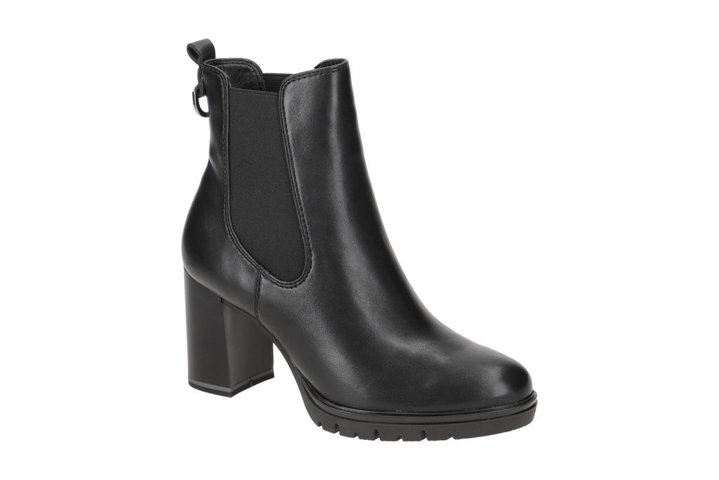 Tamaris 25351 Damen Stiefeletten - elegante Stiefelette schwarz Elegant NEU