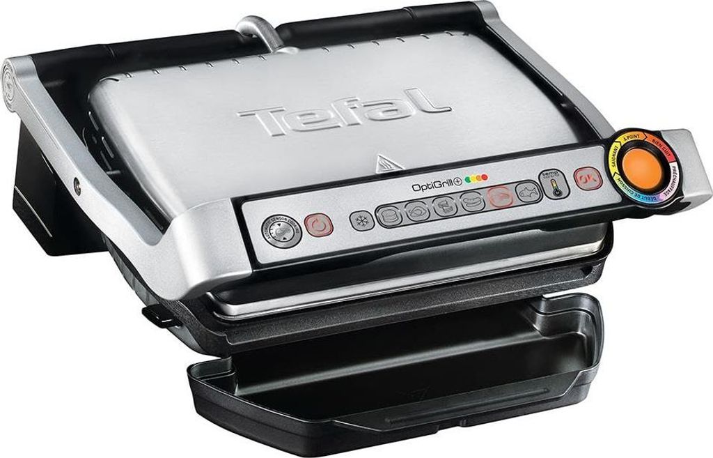 Tefal OptiGrill GC712D34 – Intelligenter Kontaktgrill für perfekte Ergebnisse
