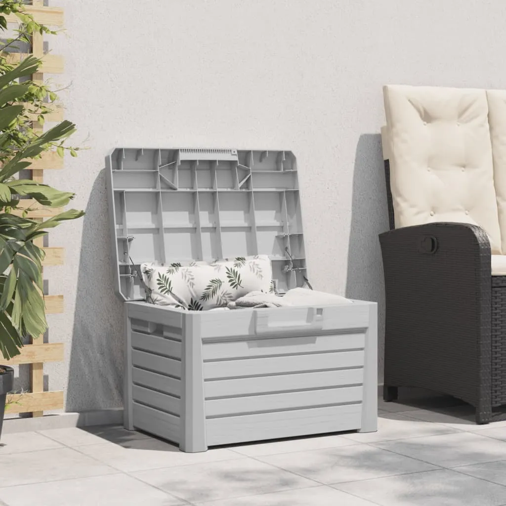 Cassapanca Esterno Grigio Antracite 73cm - Design in Polipropilene - 3