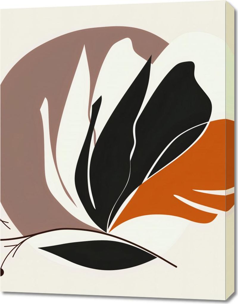 Bild 70x90cm Pflanzen-Eleganz