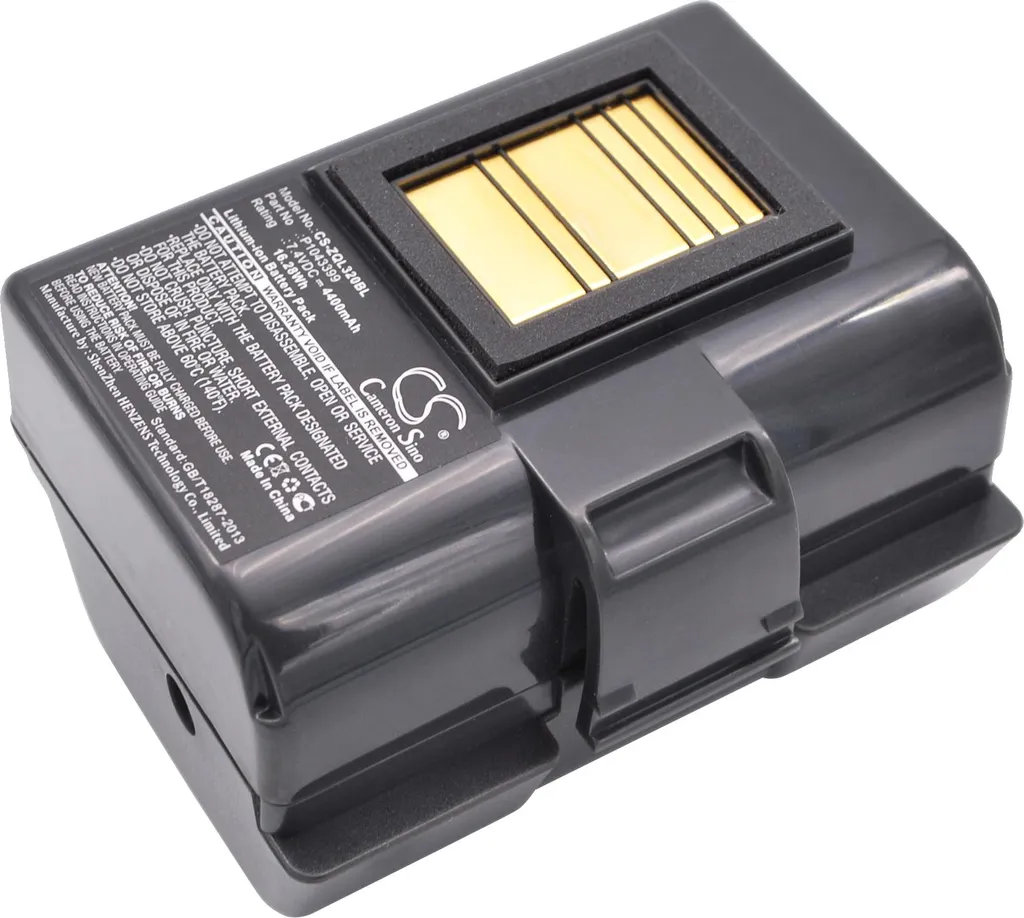 TECHTEK Batteria compatibile con [Zebra] QLN220, QLn220HC, QLN320, QLn320HC, ZQ500, ZQ510, ZQ520, ZQ610, ZQ610HC, ZQ620, ZQ620HC, ZR628, ZR638 sostit