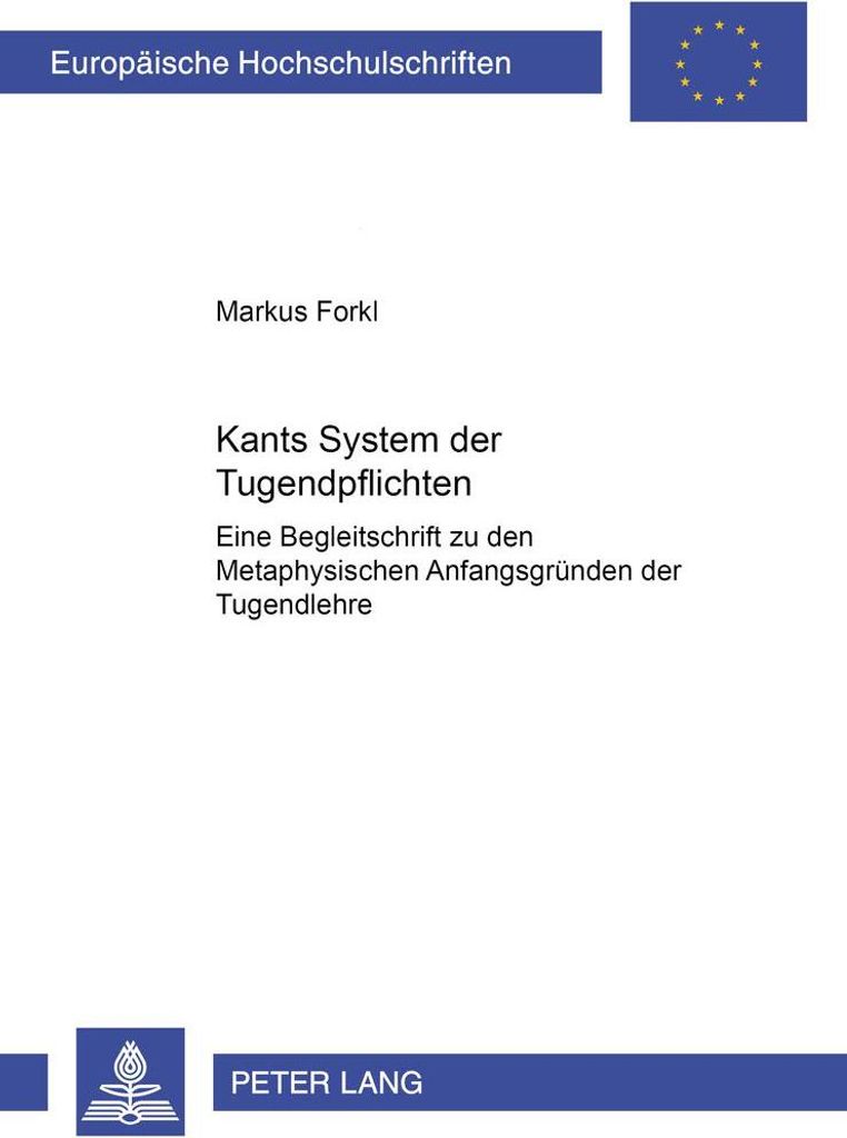 Kants System der Tugendpflichten