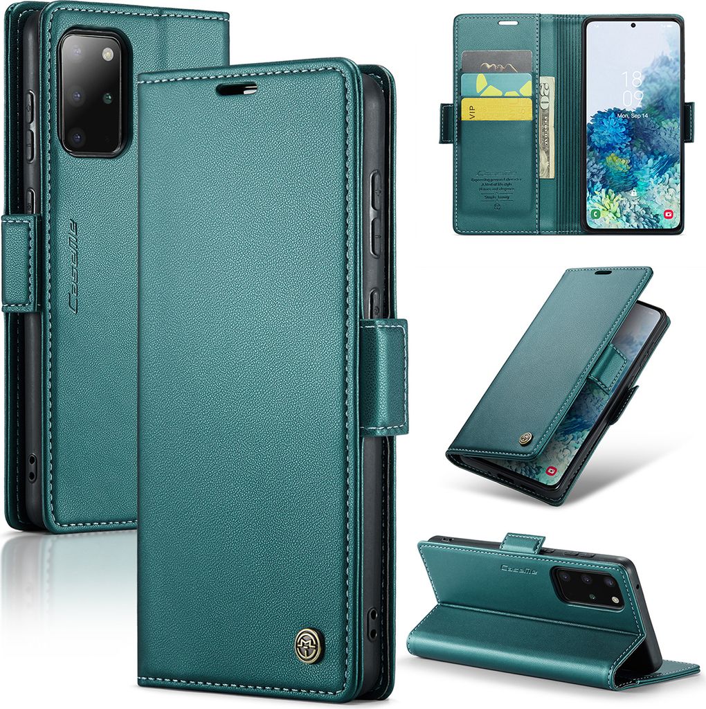 Galaxy S20 Plus Hülle, Leder Brieftasche Kartenfach Produktbild 
